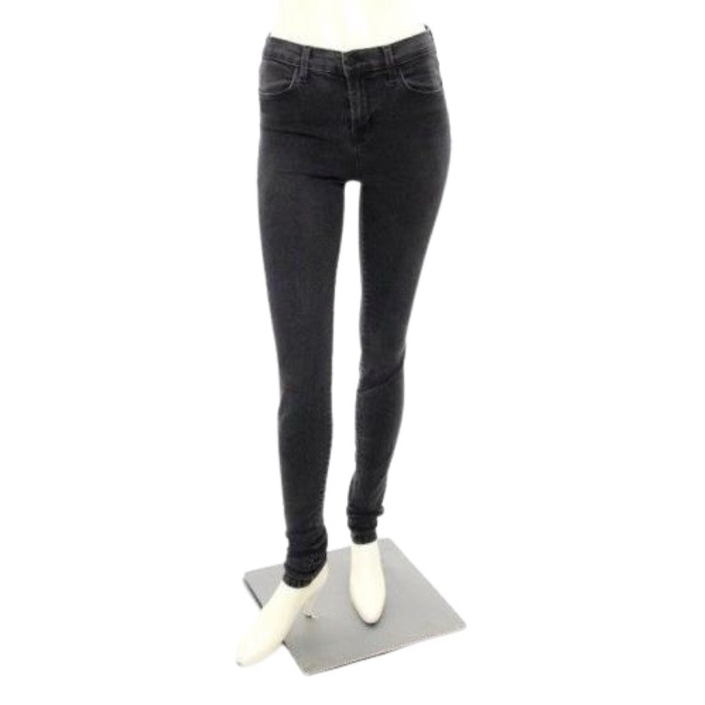 J BRAND "Maria" Dark Gray Skinny Jeans in Vanity Sz. 27 | Womens Stretch Denim